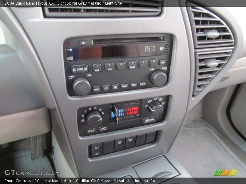 Light Spiral Gray Metallic / Light Gray 2004 Buick Rendezvous CX