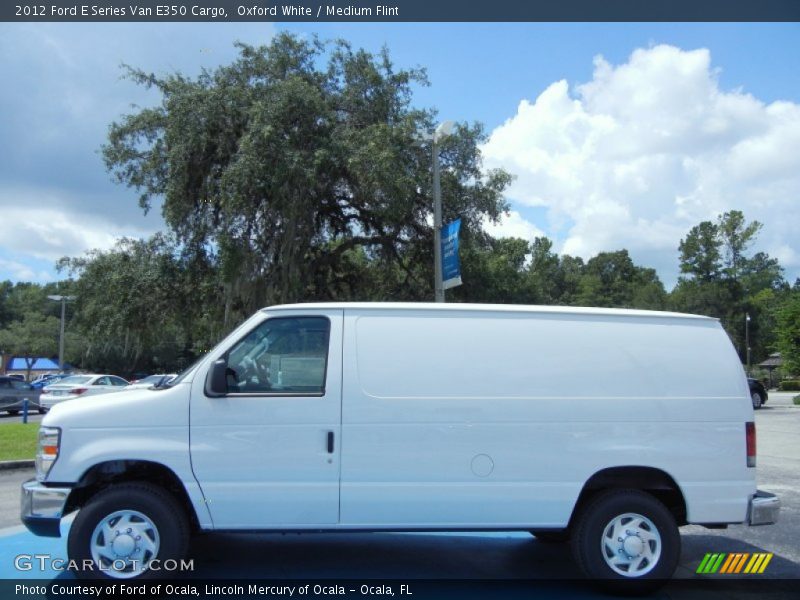 Oxford White / Medium Flint 2012 Ford E Series Van E350 Cargo