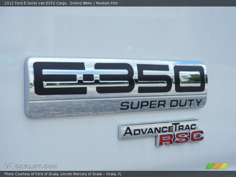Oxford White / Medium Flint 2012 Ford E Series Van E350 Cargo