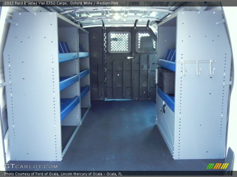 Oxford White / Medium Flint 2012 Ford E Series Van E350 Cargo