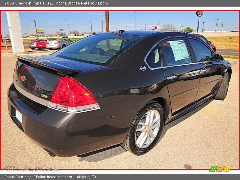 Mocha Bronze Metallic / Ebony 2009 Chevrolet Impala LTZ