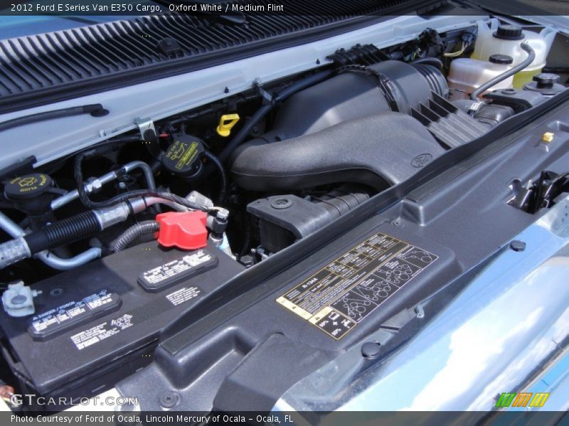 Oxford White / Medium Flint 2012 Ford E Series Van E350 Cargo