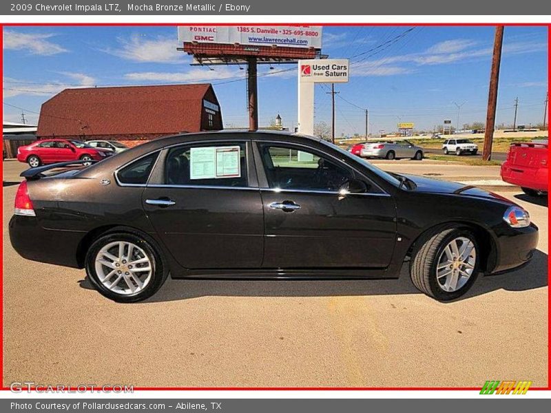 Mocha Bronze Metallic / Ebony 2009 Chevrolet Impala LTZ