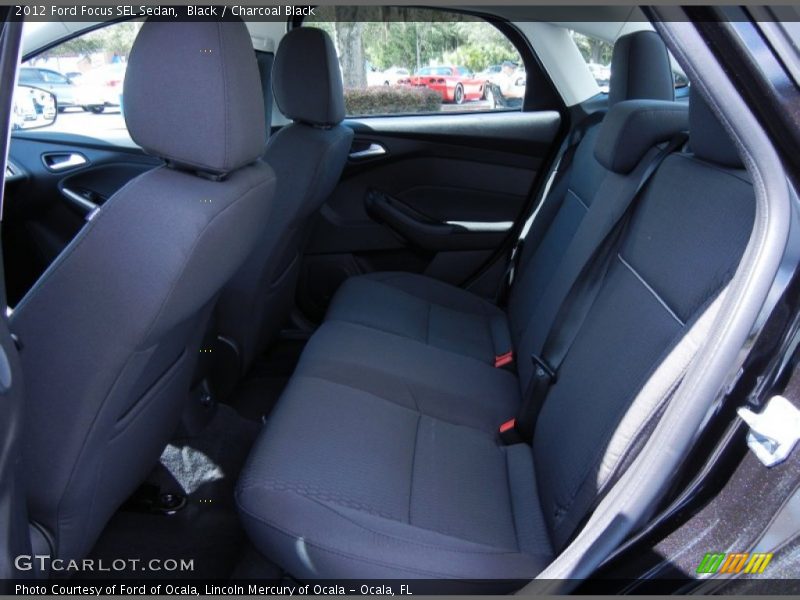 Black / Charcoal Black 2012 Ford Focus SEL Sedan