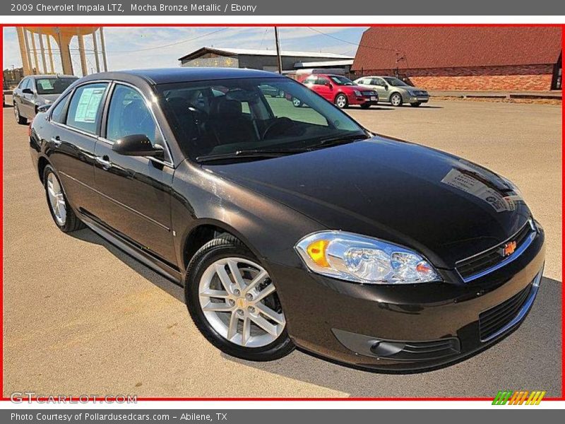 Mocha Bronze Metallic / Ebony 2009 Chevrolet Impala LTZ