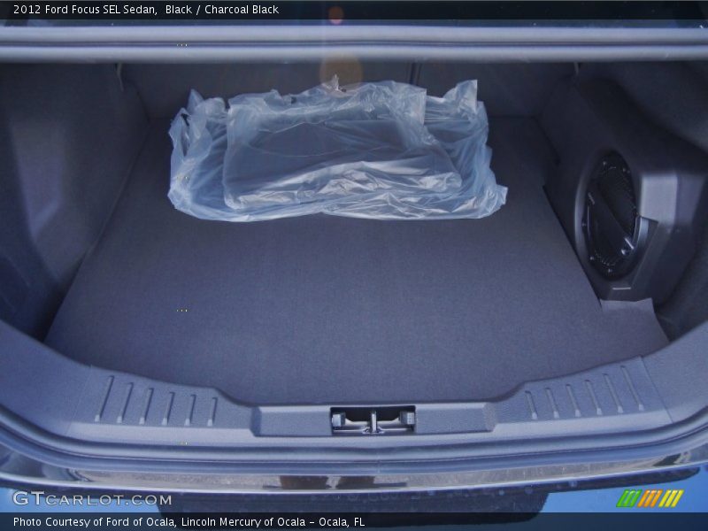 Black / Charcoal Black 2012 Ford Focus SEL Sedan