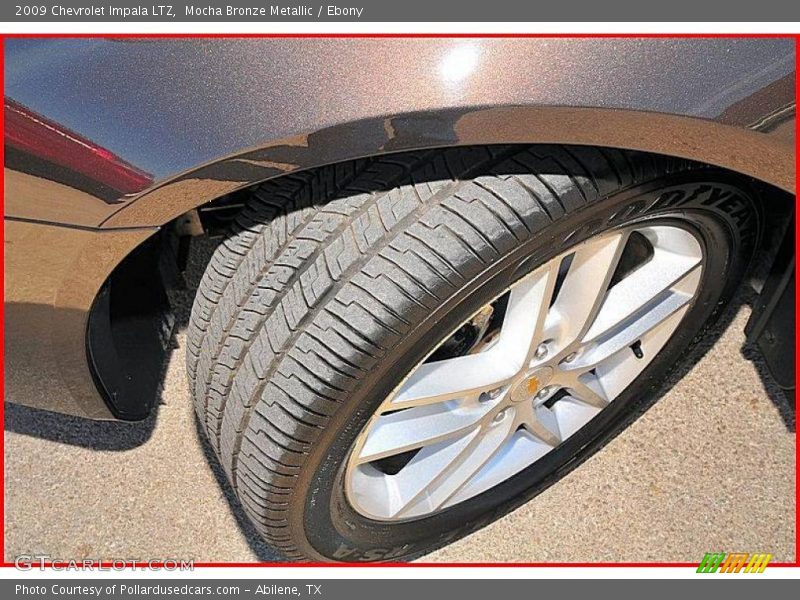 Mocha Bronze Metallic / Ebony 2009 Chevrolet Impala LTZ