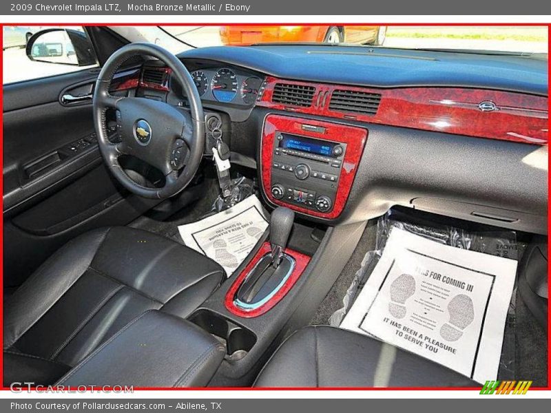 Mocha Bronze Metallic / Ebony 2009 Chevrolet Impala LTZ