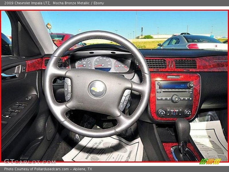 Mocha Bronze Metallic / Ebony 2009 Chevrolet Impala LTZ