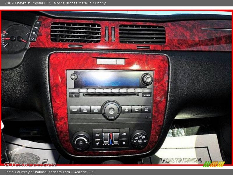 Mocha Bronze Metallic / Ebony 2009 Chevrolet Impala LTZ