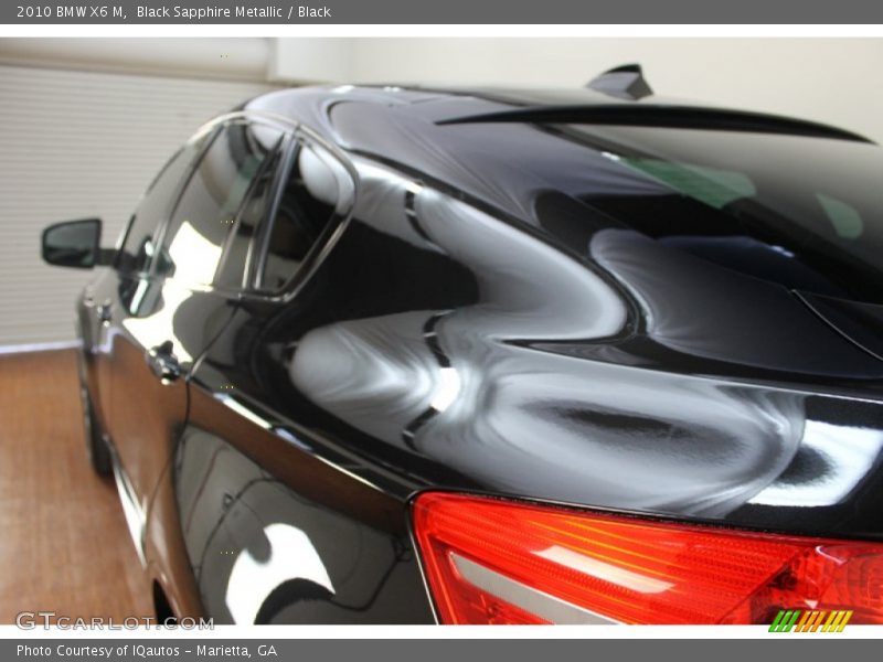 Black Sapphire Metallic / Black 2010 BMW X6 M