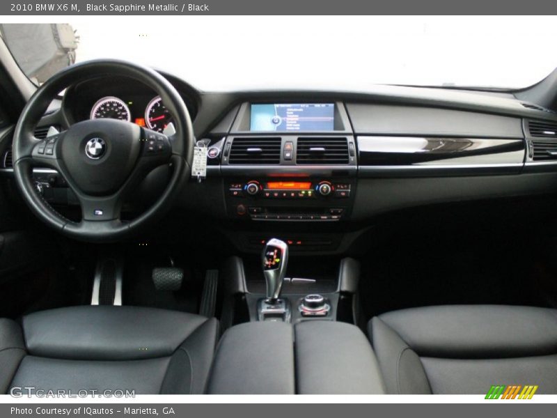 Dashboard of 2010 X6 M 