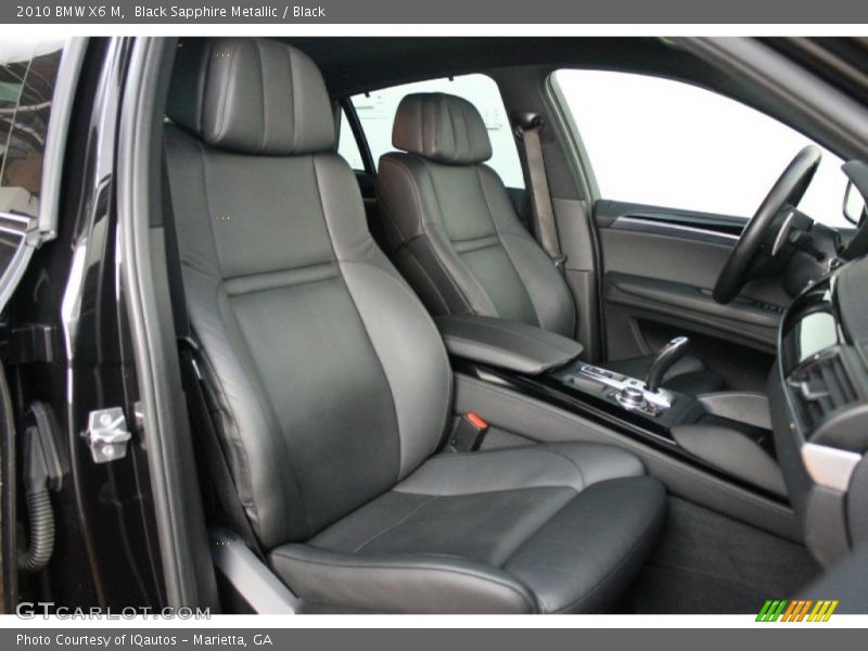 Front Seat of 2010 X6 M 