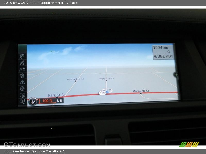 Navigation of 2010 X6 M 