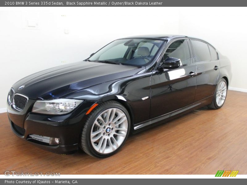 Front 3/4 View of 2010 3 Series 335d Sedan