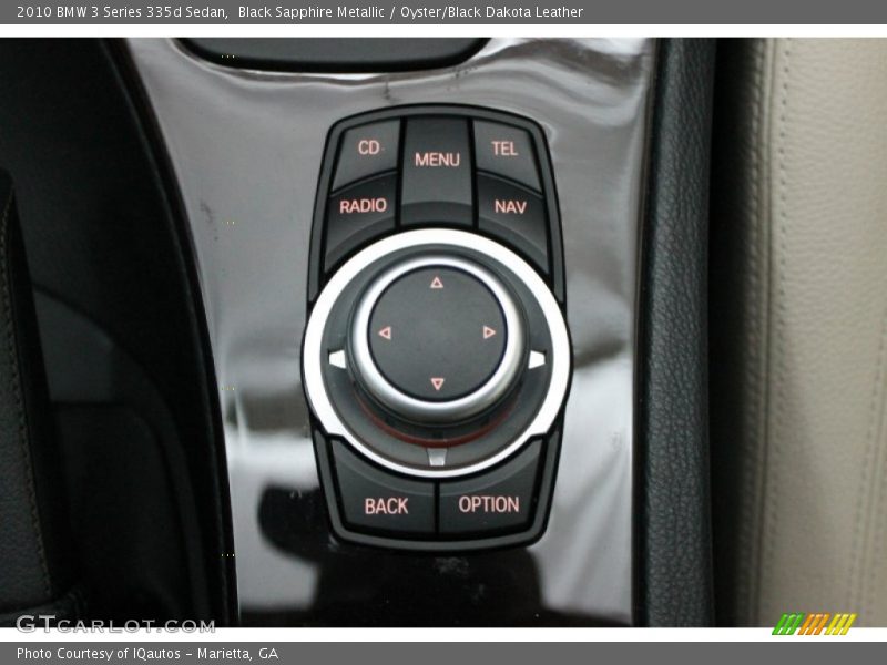 Controls of 2010 3 Series 335d Sedan