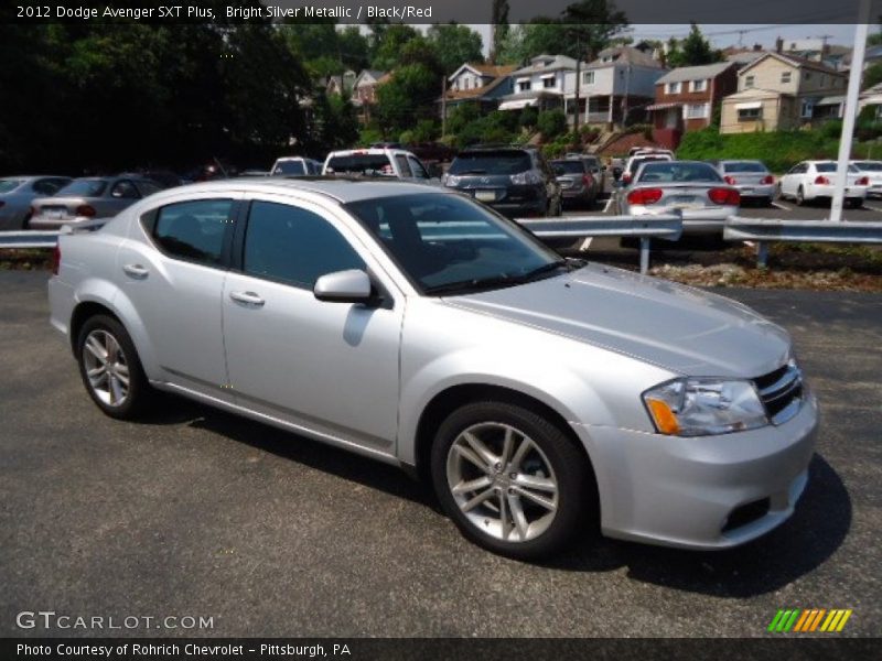  2012 Avenger SXT Plus Bright Silver Metallic