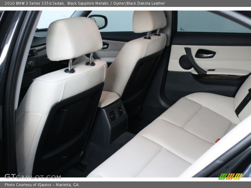  2010 3 Series 335d Sedan Oyster/Black Dakota Leather Interior