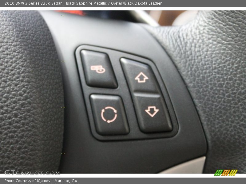 Controls of 2010 3 Series 335d Sedan