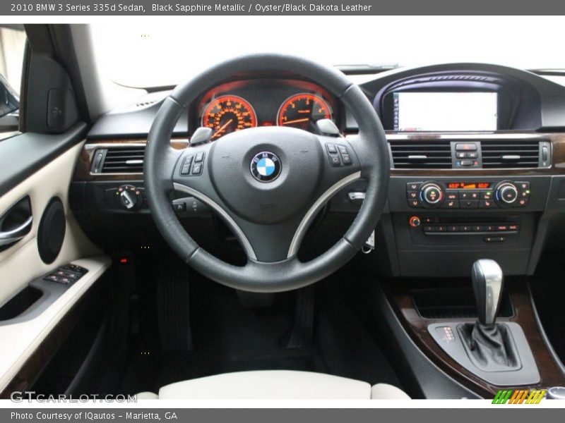 Dashboard of 2010 3 Series 335d Sedan