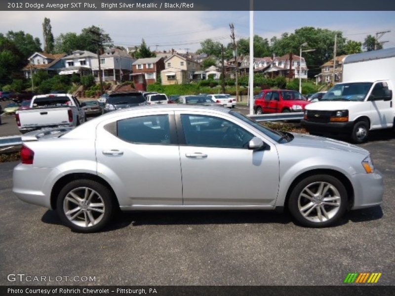  2012 Avenger SXT Plus Bright Silver Metallic