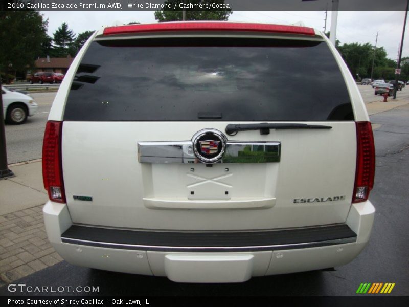White Diamond / Cashmere/Cocoa 2010 Cadillac Escalade Premium AWD
