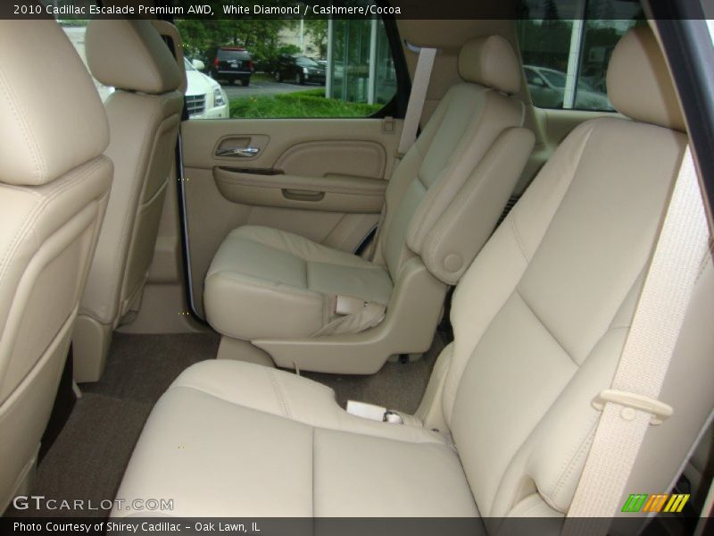 White Diamond / Cashmere/Cocoa 2010 Cadillac Escalade Premium AWD