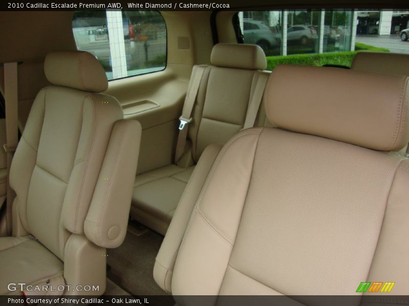 White Diamond / Cashmere/Cocoa 2010 Cadillac Escalade Premium AWD