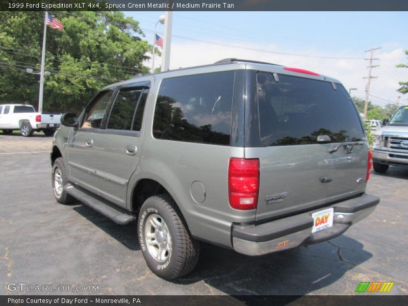 Spruce Green Metallic / Medium Prairie Tan 1999 Ford Expedition XLT 4x4