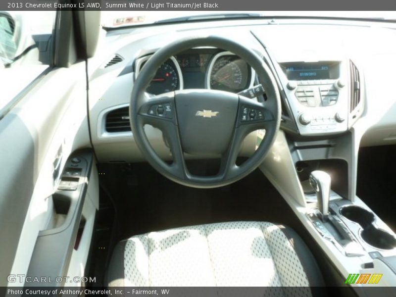 Summit White / Light Titanium/Jet Black 2013 Chevrolet Equinox LS AWD