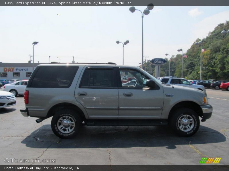 Spruce Green Metallic / Medium Prairie Tan 1999 Ford Expedition XLT 4x4