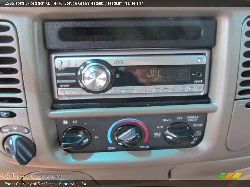 Spruce Green Metallic / Medium Prairie Tan 1999 Ford Expedition XLT 4x4