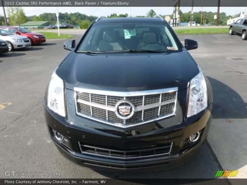 Black Raven / Titanium/Ebony 2012 Cadillac SRX Performance AWD