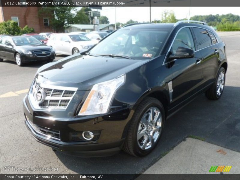 Black Raven / Titanium/Ebony 2012 Cadillac SRX Performance AWD