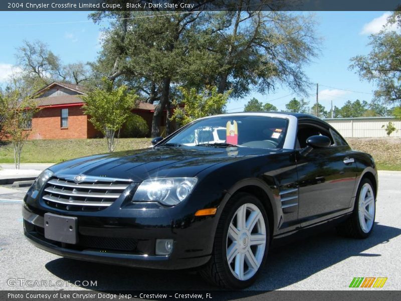 Black / Dark Slate Gray 2004 Chrysler Crossfire Limited Coupe
