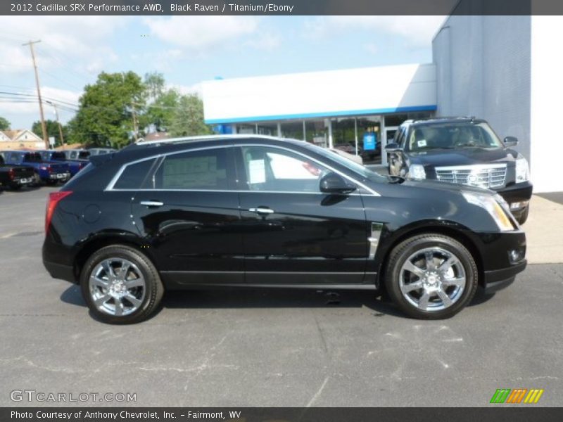 Black Raven / Titanium/Ebony 2012 Cadillac SRX Performance AWD