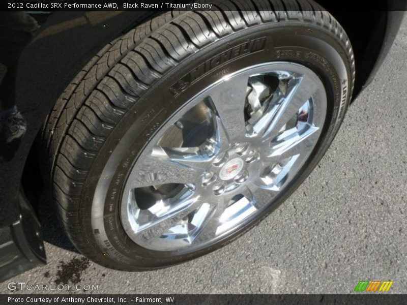 Black Raven / Titanium/Ebony 2012 Cadillac SRX Performance AWD
