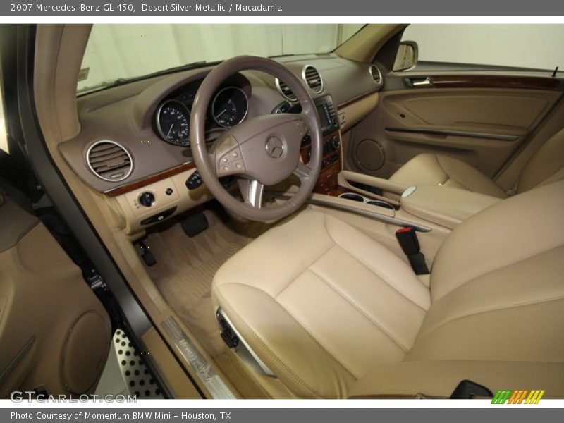Desert Silver Metallic / Macadamia 2007 Mercedes-Benz GL 450