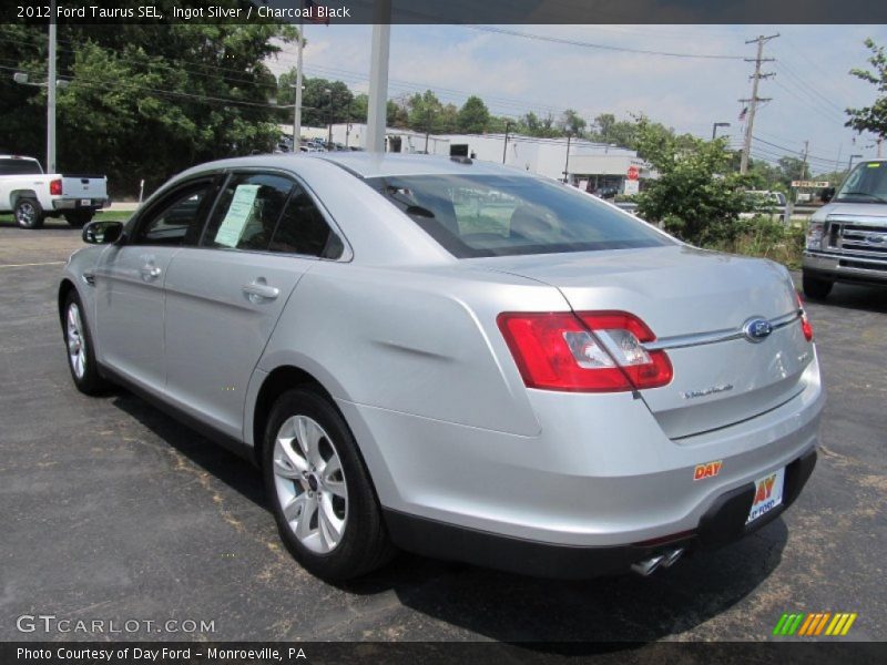Ingot Silver / Charcoal Black 2012 Ford Taurus SEL