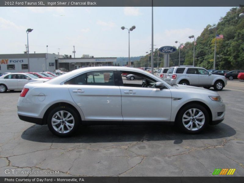Ingot Silver / Charcoal Black 2012 Ford Taurus SEL