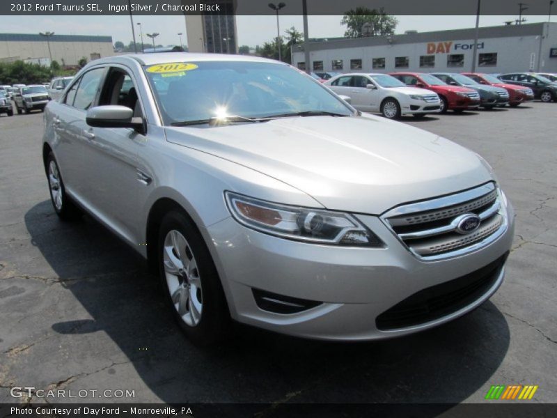 Ingot Silver / Charcoal Black 2012 Ford Taurus SEL