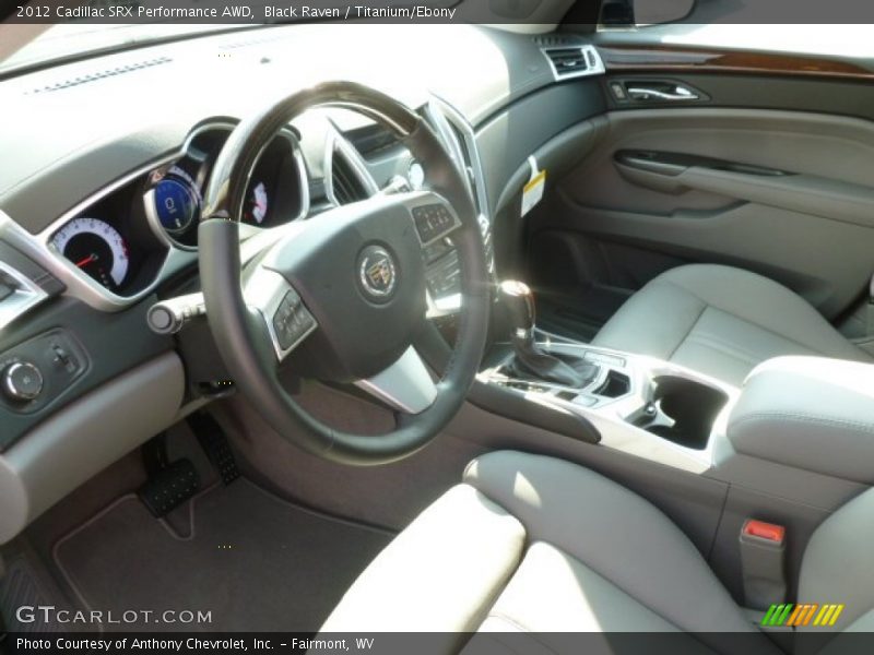 Black Raven / Titanium/Ebony 2012 Cadillac SRX Performance AWD