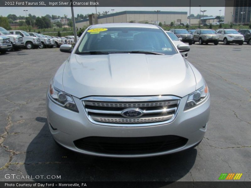 Ingot Silver / Charcoal Black 2012 Ford Taurus SEL