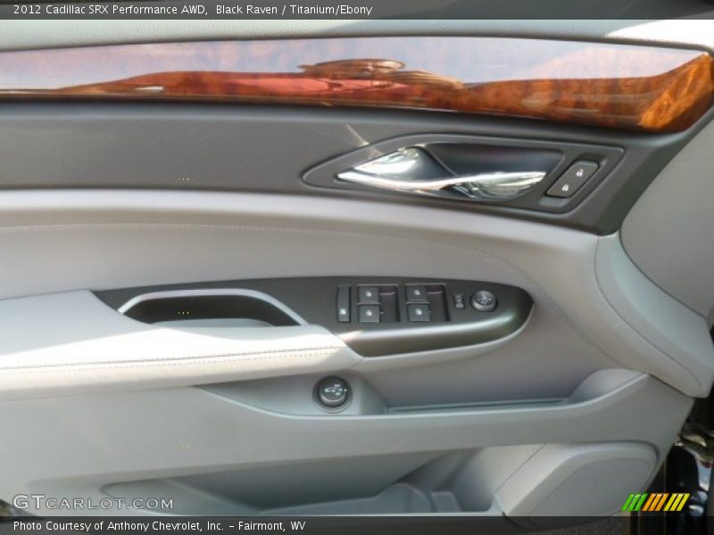 Black Raven / Titanium/Ebony 2012 Cadillac SRX Performance AWD