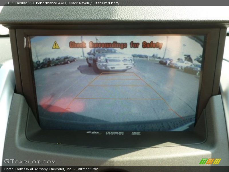 Black Raven / Titanium/Ebony 2012 Cadillac SRX Performance AWD