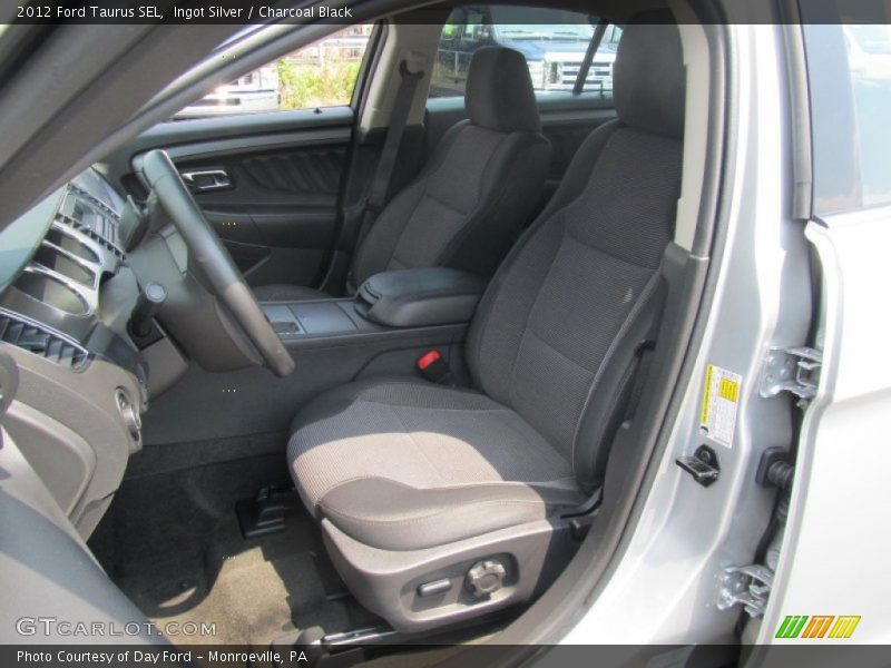 Front Seat of 2012 Taurus SEL