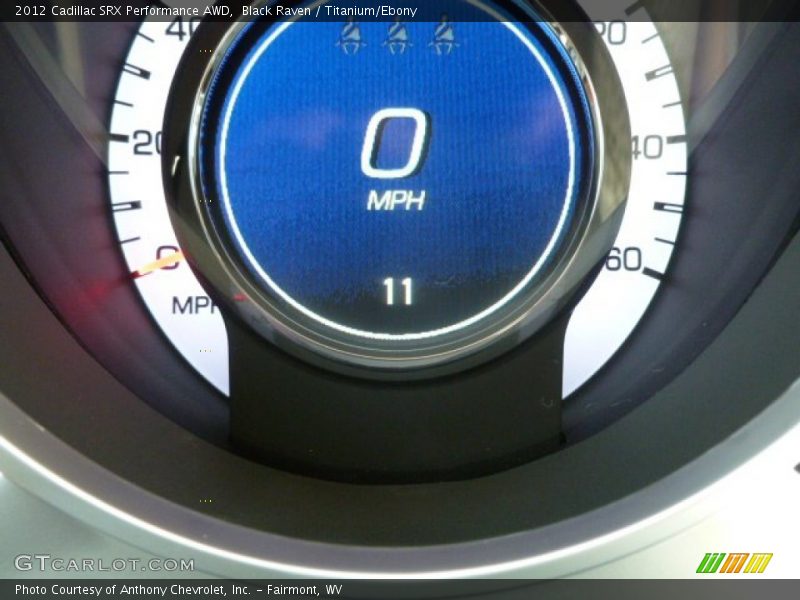 Black Raven / Titanium/Ebony 2012 Cadillac SRX Performance AWD
