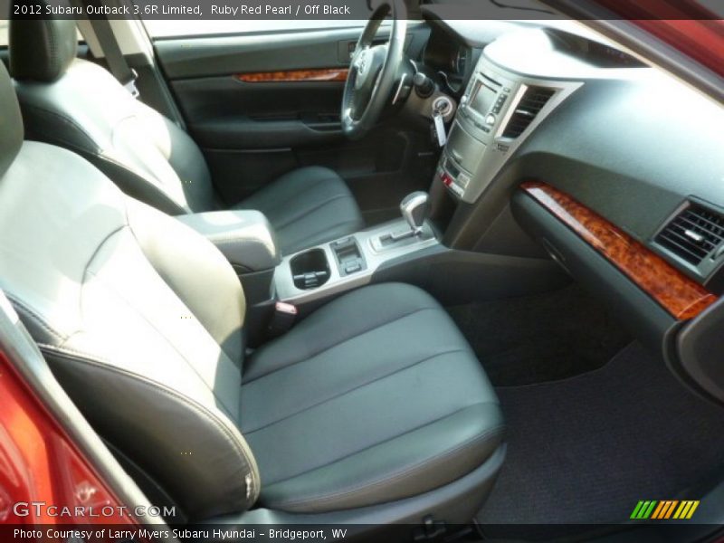 Ruby Red Pearl / Off Black 2012 Subaru Outback 3.6R Limited