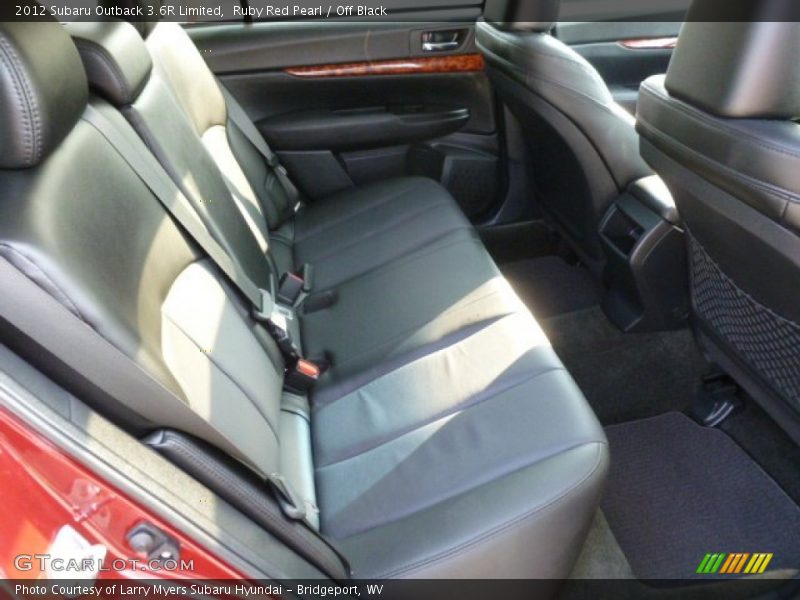 Ruby Red Pearl / Off Black 2012 Subaru Outback 3.6R Limited