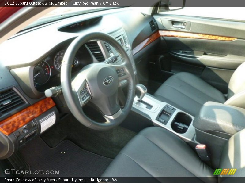 Ruby Red Pearl / Off Black 2012 Subaru Outback 3.6R Limited